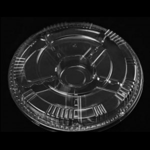 Έξι-omcompartment fresh-cut fruits box lid 250*170*70 mm hj-6f270