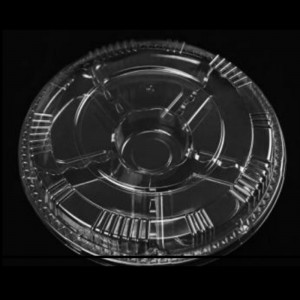 Έξι-omcompartment φρέσκο ​​-cut φρούτα κουτί 290*195*75 mm hj-6f320